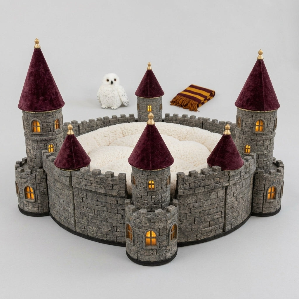 Magestics Pets™ Medieval Fortress Pet Bed