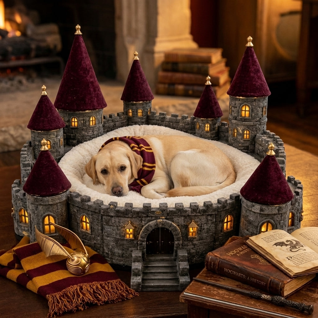 Magestics Pets™ Medieval Fortress Pet Bed